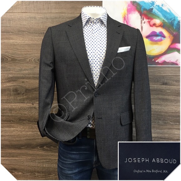 JOSEPH ABBOUD Mens Blazer Sport Coat Casual Jacket Size 42R Classic Wool Suit